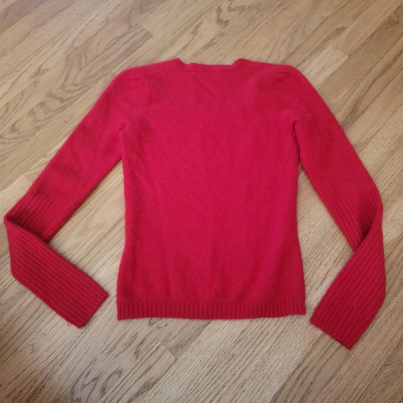 100% Cashmere Boat Neck Pull Over Sweater - Picture 11 of 11